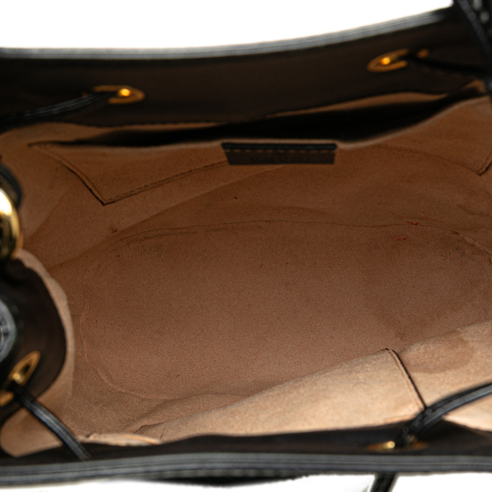 Pre-Loved Gucci Small Suede Ophidia Bucket - Picture 4 of 12